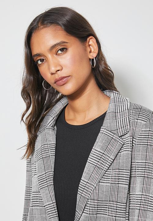 Superbalist - Blazer - black & white 