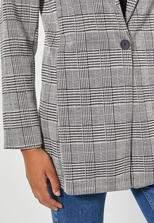 Superbalist - Blazer - black & white 
