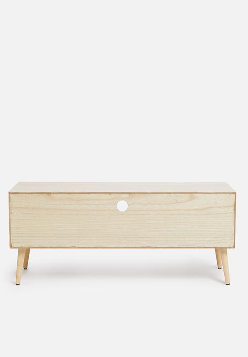 Sixth Floor - Rattan tv unit - natural