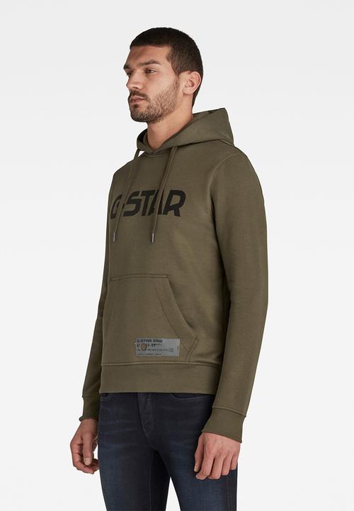 G-STAR - G-star hdd long sleeve sweat - green 
