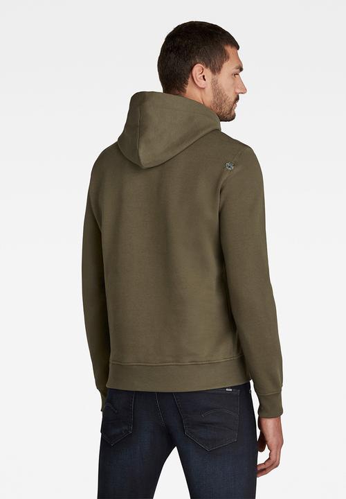 G-STAR - G-star hdd long sleeve sweat - green 