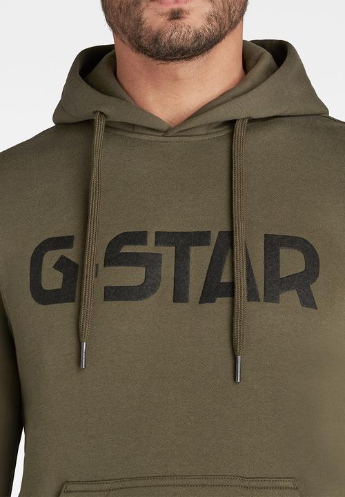 G-STAR - G-star hdd long sleeve sweat - green 