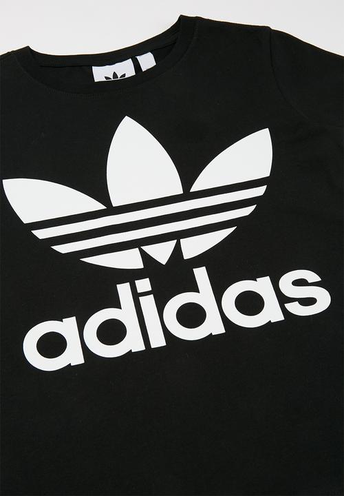 adidas Originals - Trefoil tee - black & white