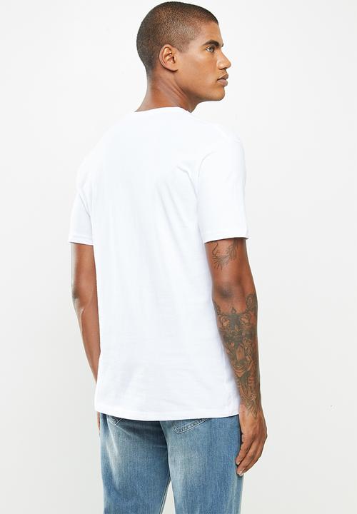 Quiksilver - Tall heights short sleeve - white