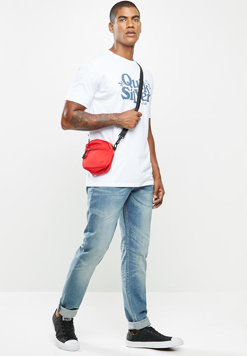Quiksilver - Tall heights short sleeve - white