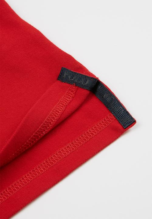 POLO - Girls nina short sleeve golfer - red
