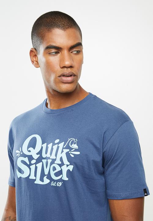 Quiksilver - Tall heights short sleeve - blue