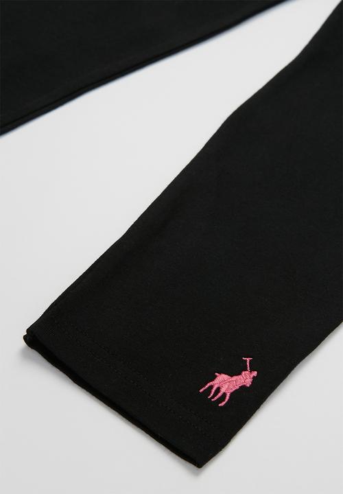 POLO - Girls victoria legging - black
