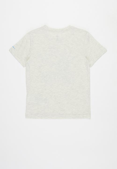 Converse - Converse boys collegiate shoe tee - neutral 