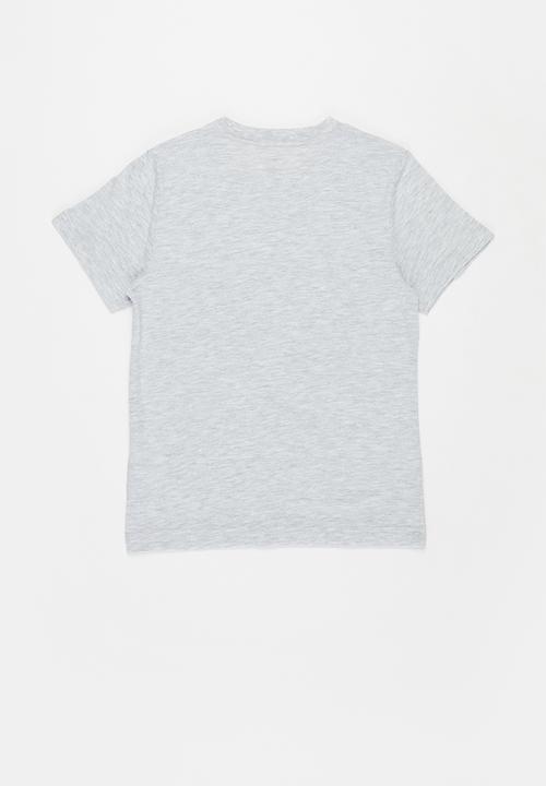 Converse - Converse boys all star court tee - grey 