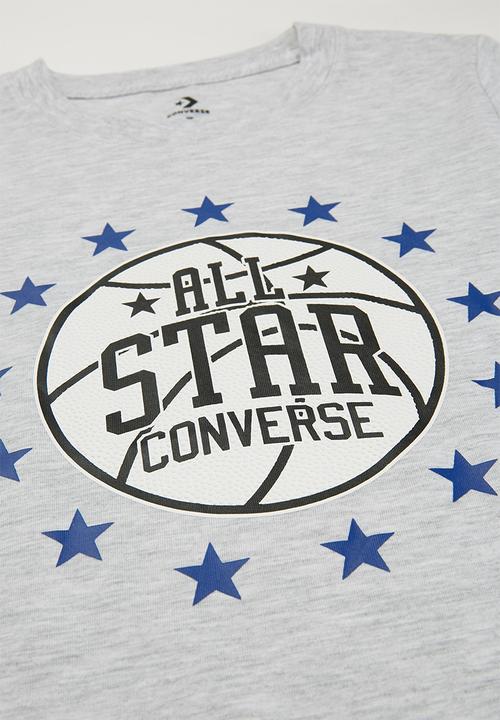 Converse - Converse boys all star court tee - grey 
