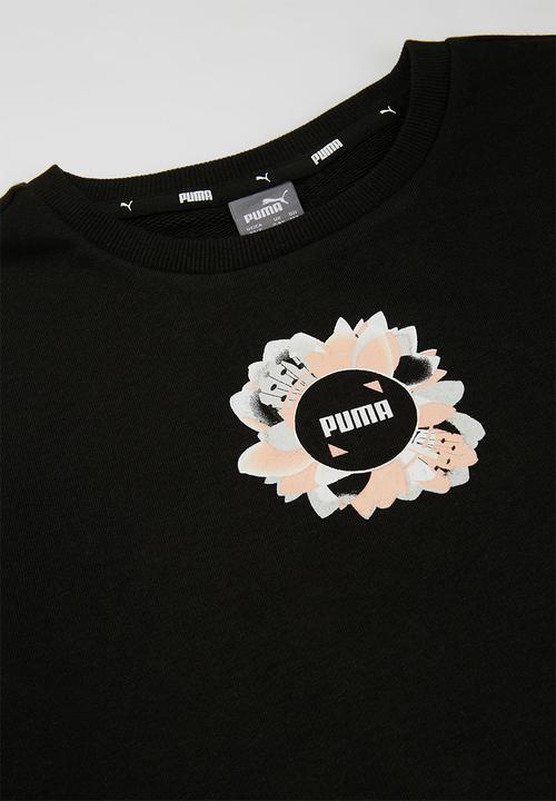 PUMA - Girls alpha crew sweater - black
