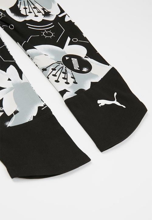 PUMA - Girls alpha aop leggings - multi