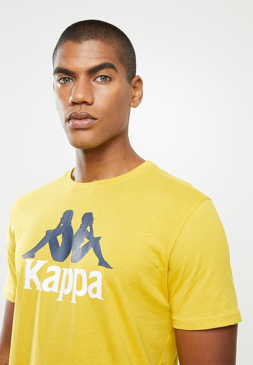 KAPPA - Authentic estessi slim tee - yellow