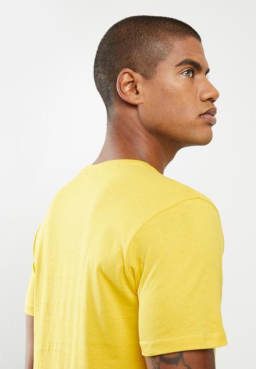 KAPPA - Authentic estessi slim tee - yellow