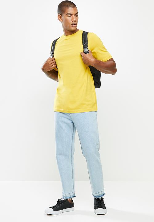 KAPPA - Logo chest tee - yellow