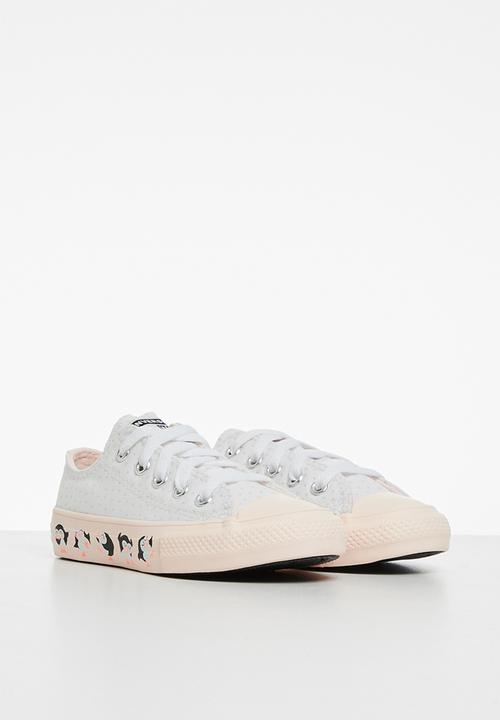 Converse - Chuck Taylor all star penguin print ox - white