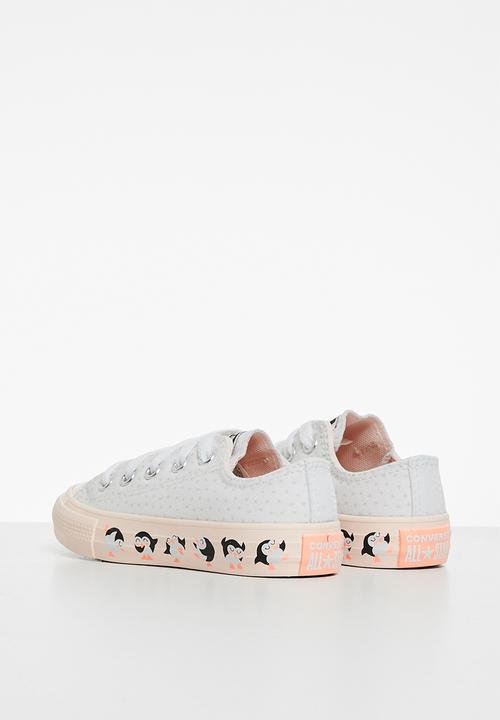 Converse - Chuck Taylor all star penguin print ox - white
