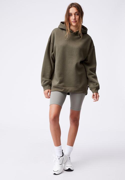 Cotton On - Lifestyle oversized hoodie - khaki 