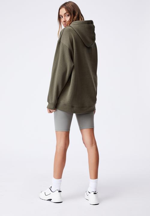 Cotton On - Lifestyle oversized hoodie - khaki 