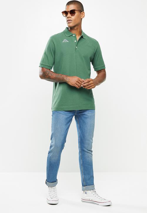 KAPPA - Logo life mss golfer - green 