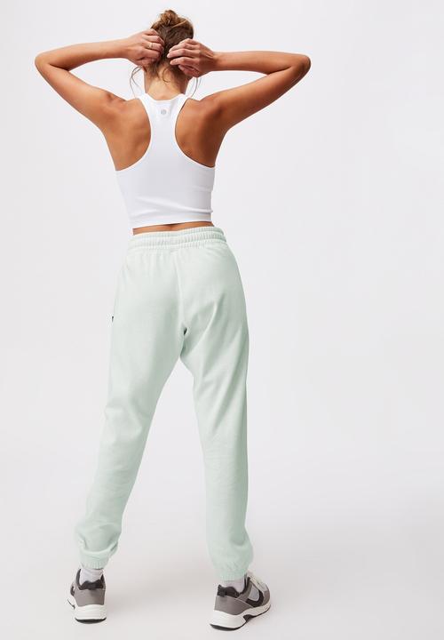 Cotton On - Lifestyle gym track pant - mint