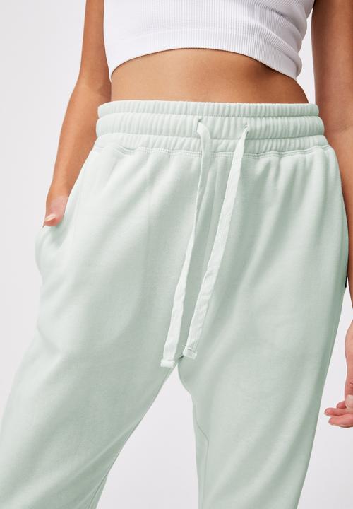 Cotton On - Lifestyle gym track pant - mint