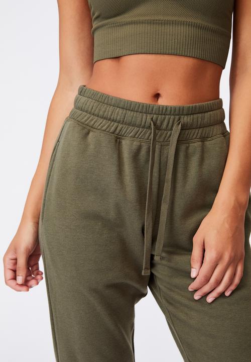 Cotton On - Lifestyle gym track pant - khaki 