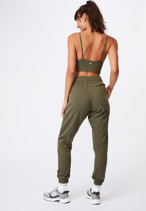 Cotton On - Lifestyle gym track pant - khaki 
