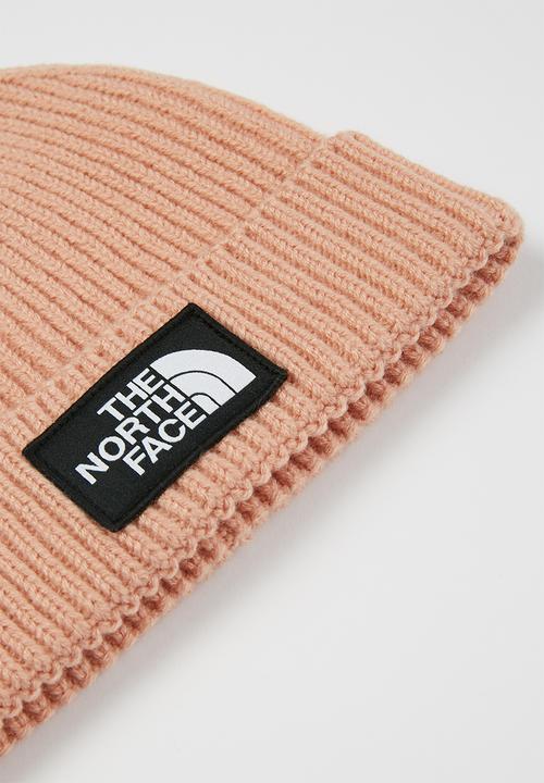 The North Face - Tnf logo box cuffed beanie - pink
