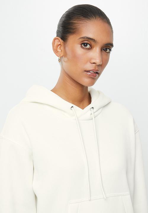G-STAR - Premium core hooded sw wmn long sleeve - milk