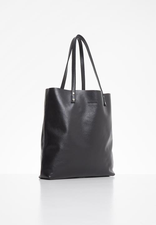 FSP Collection - Heidi leather shopper - black