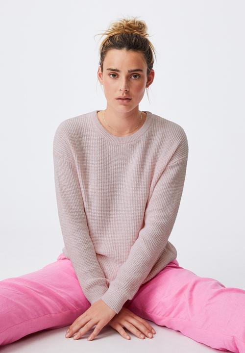 Cotton On - Cotton pullover - pale pink 
