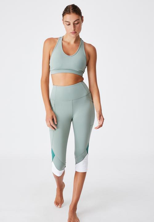 Cotton On - All rounder capri - desert sage