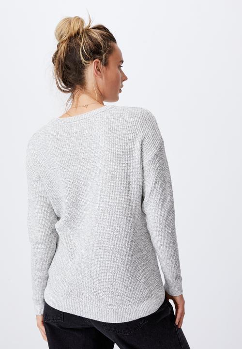 Cotton On - Cotton pullover - light grey 