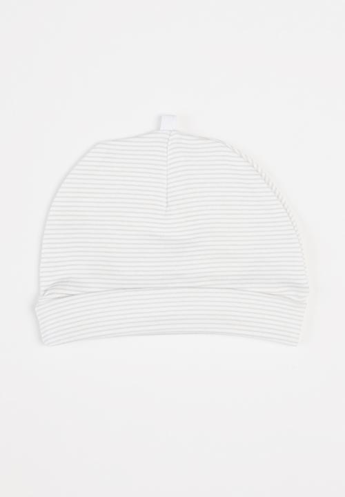 Superbalist Kids - Baby girls 2 pack printed beanies - green & white