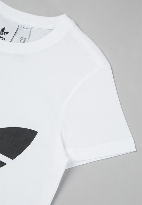 adidas Originals - Trefoil tee - white & black