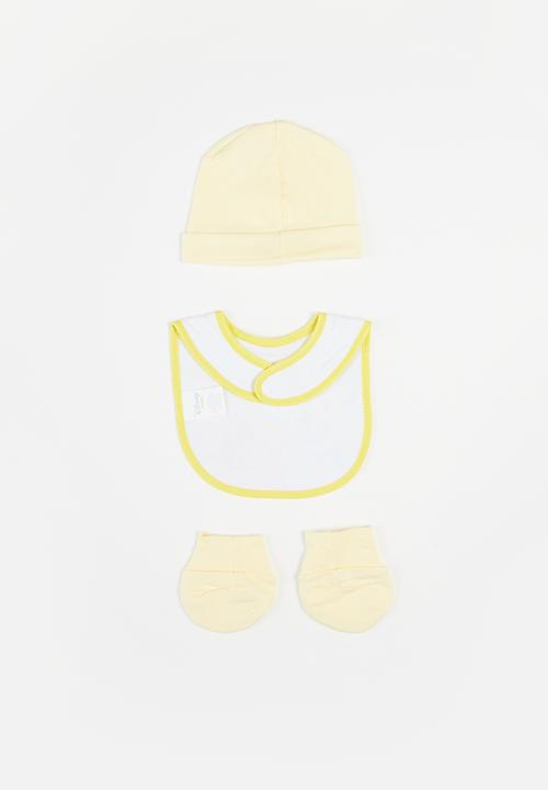 Character Group - Winnie the pooh newborn set - yellow & white 