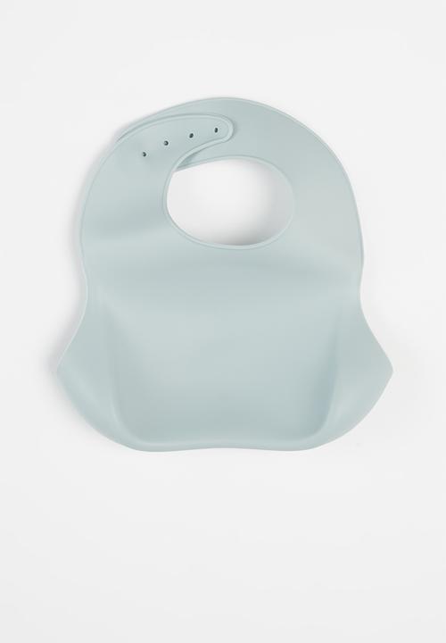 Baby Star - Silicone bib - blue