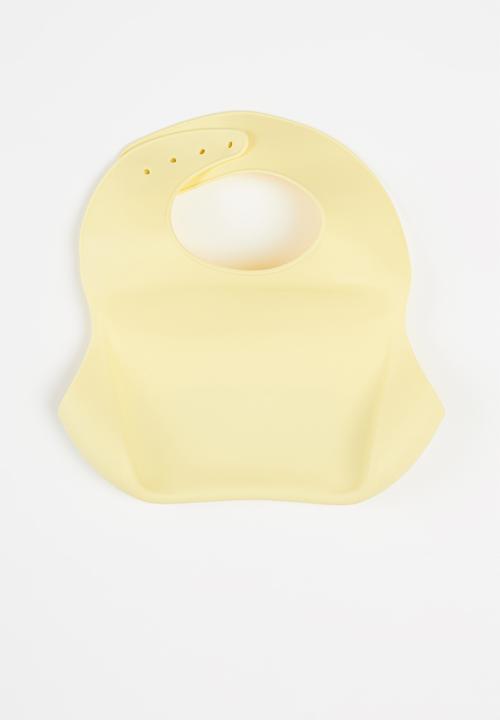 Baby Star - Silicone bib - candy yellow