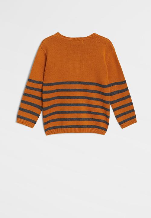 MANGO - Bread sweater - mustard 