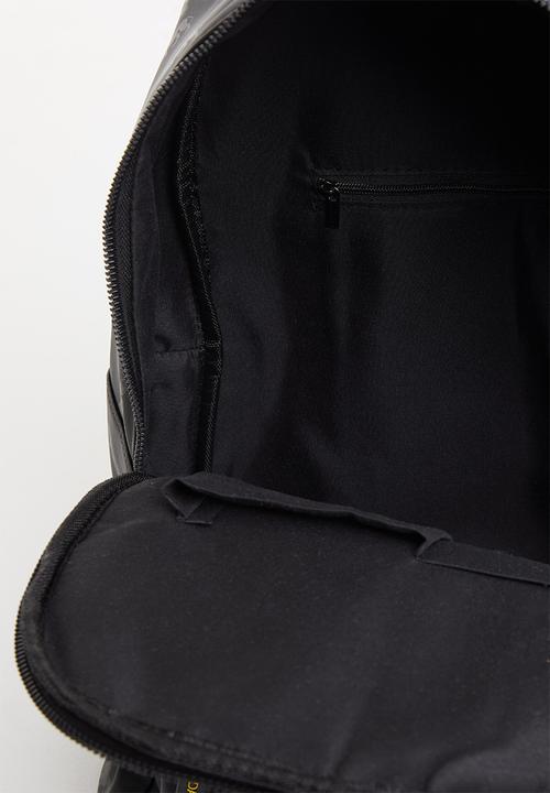 Lonsdale - Stripe backpack - black