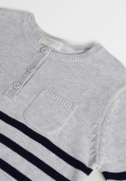 MANGO - Bread sweater - grey