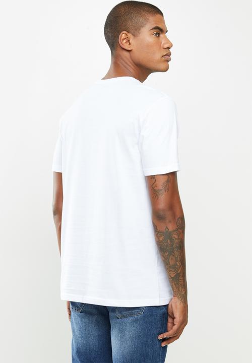 Vissla  - Established pocket tee - white