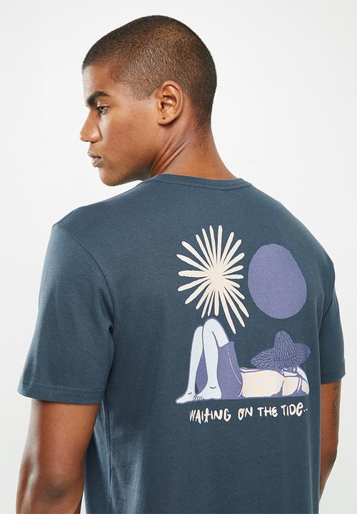Vissla  - Insiders tee - dark blue 