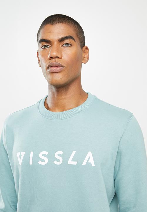 Vissla  - Foundation crew - stone blue