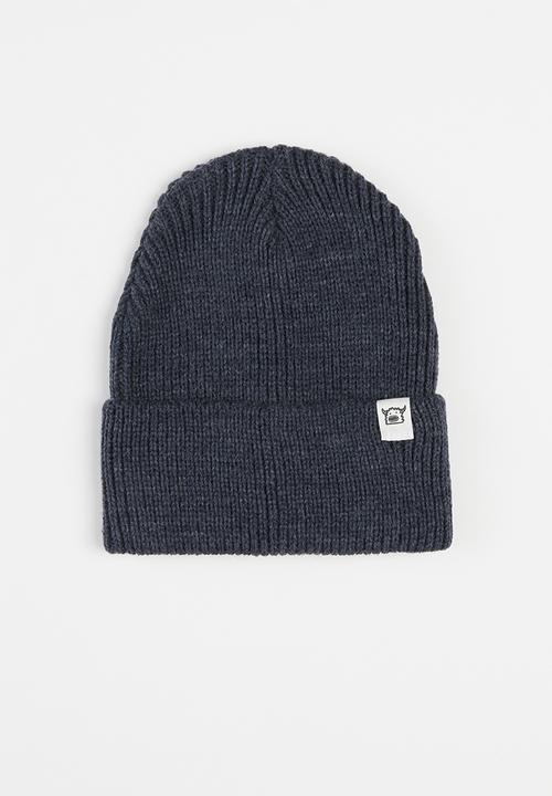 Cotton On - Winter knit beanie 2 pack - grey & navy