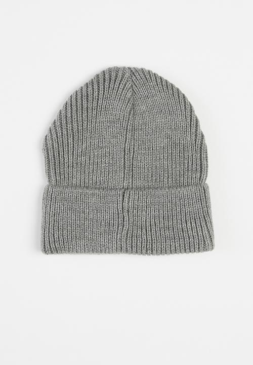 Cotton On - Winter knit beanie 2 pack - grey & navy