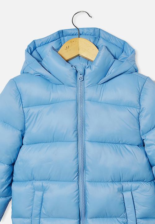 Cotton On - Frankie puffer jacket - dusk blue