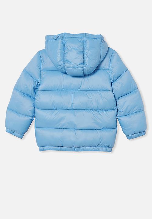 Cotton On - Frankie puffer jacket - dusk blue